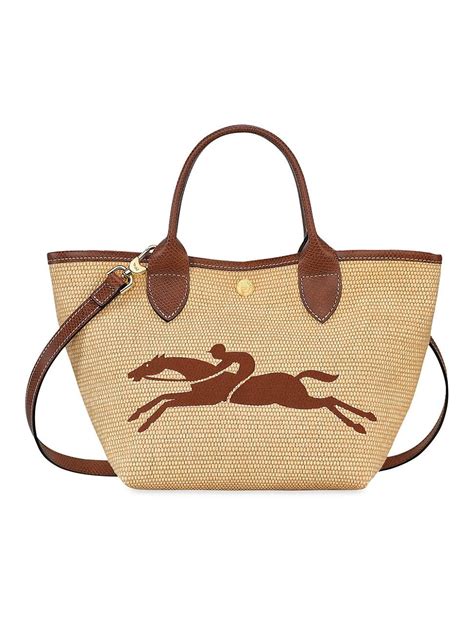 longchamp woven bag.